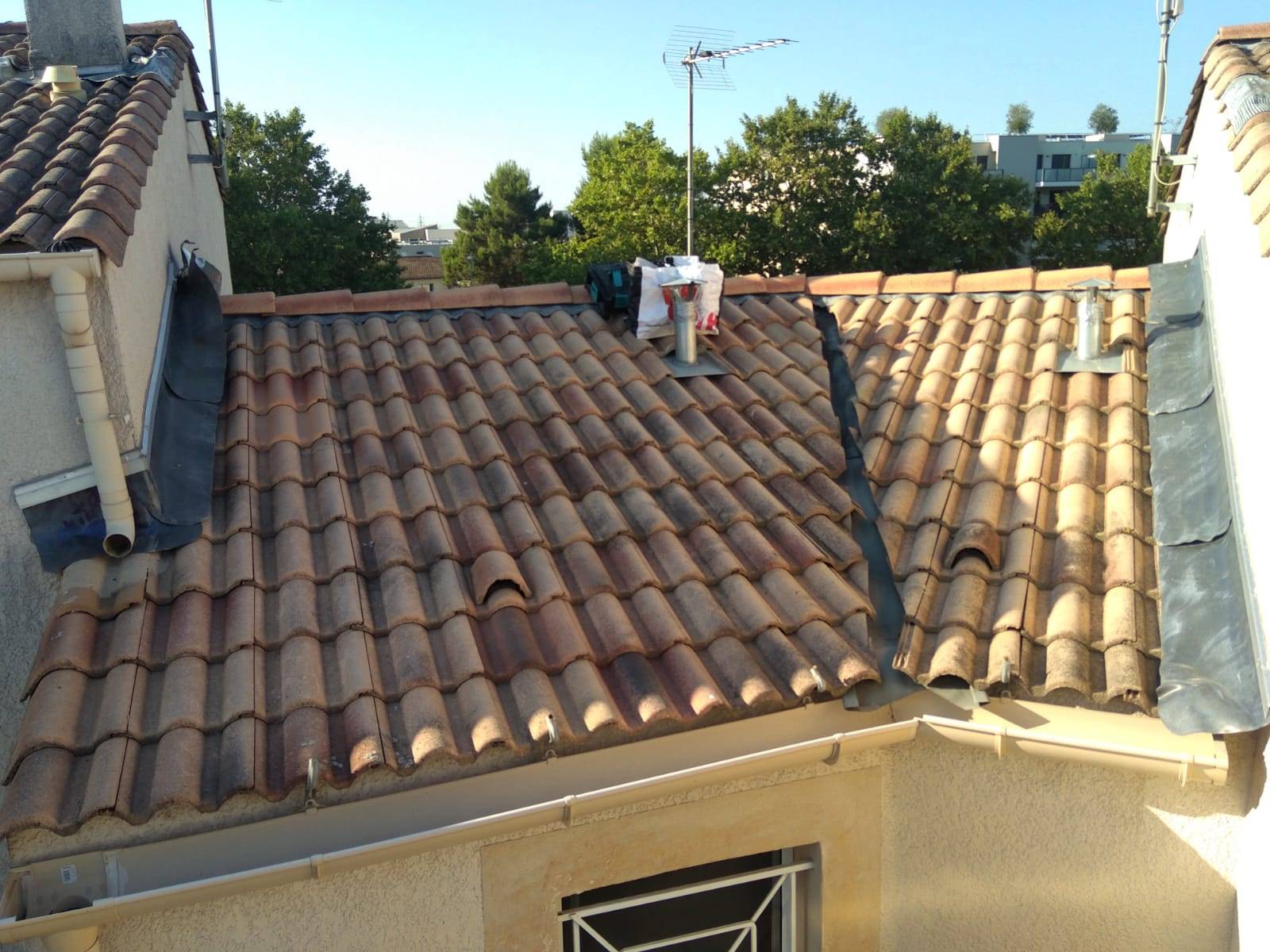 Réparation toiture particulier Montpellier