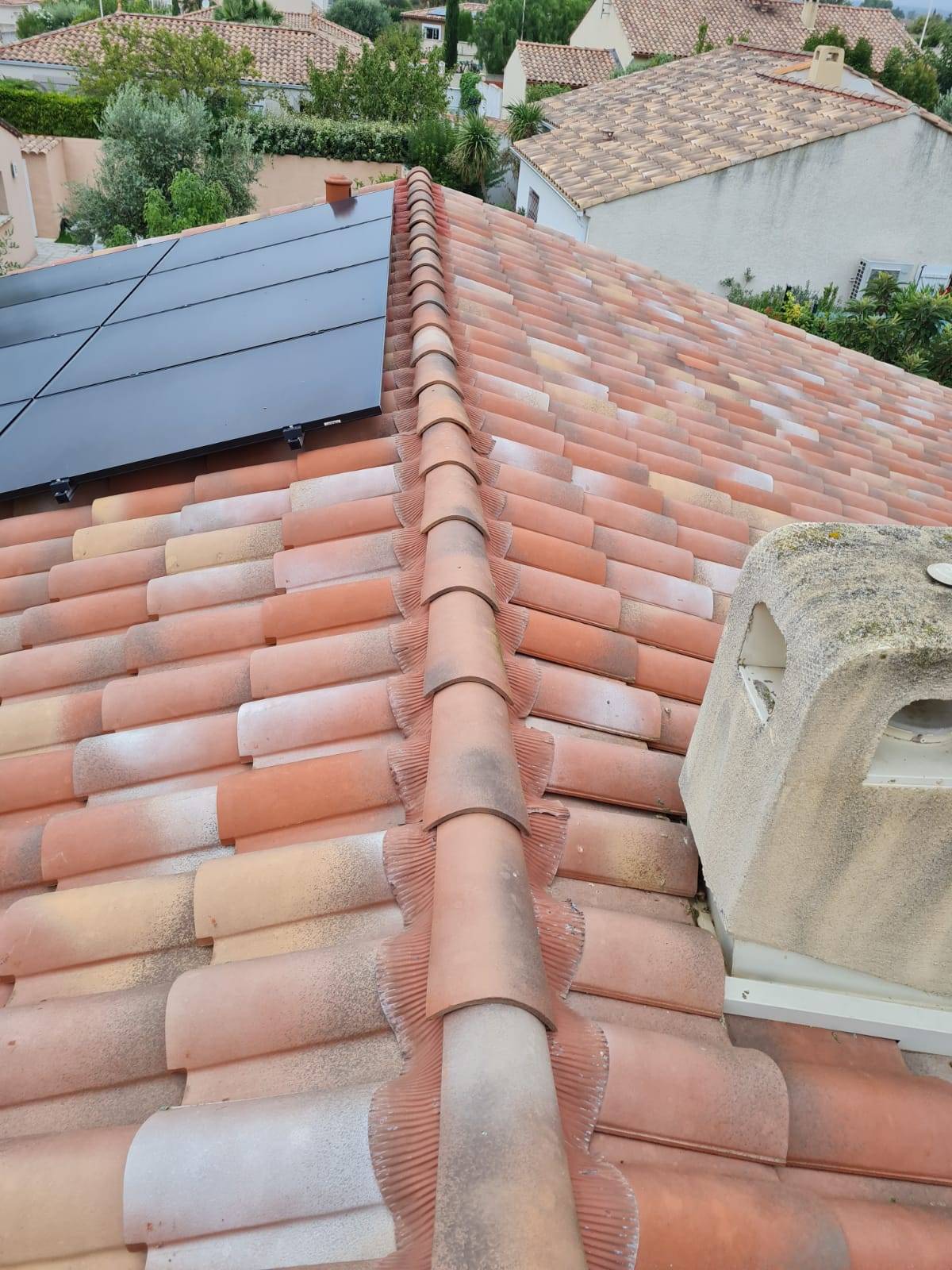 Réparation toiture à Castries