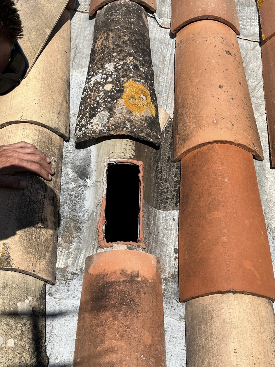 changement de tuiles