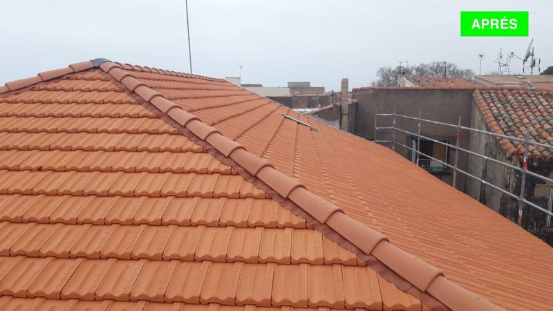 Réfection toiture bâtiment professionnel Montpellier hérault 34
