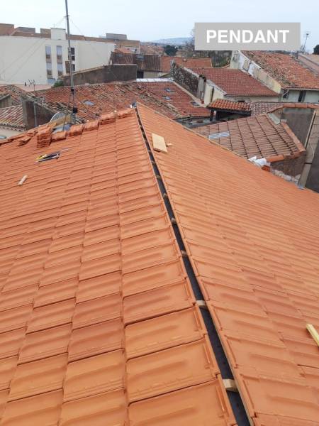 Toiture en tuile réfection et réparation de toiture près de Béziers
