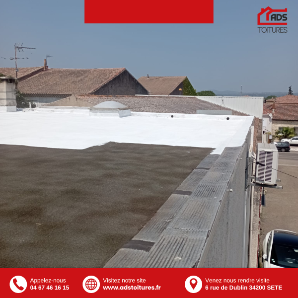 ADS TOITURES peinture réflective