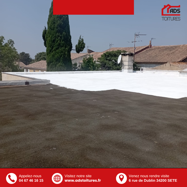 ADS TOITURES peinture réflective