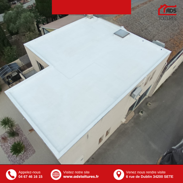 ADS TOITURES peinture réflective