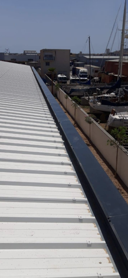 Gouttière acier galvanisé Montpellier hérault 34