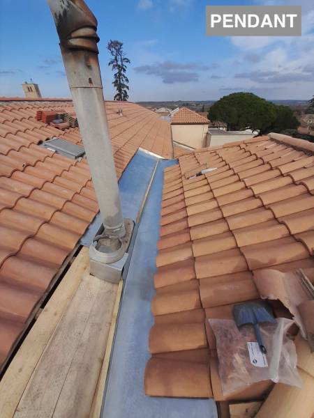 réfection toiture couvreur à Frontignan hérault 34